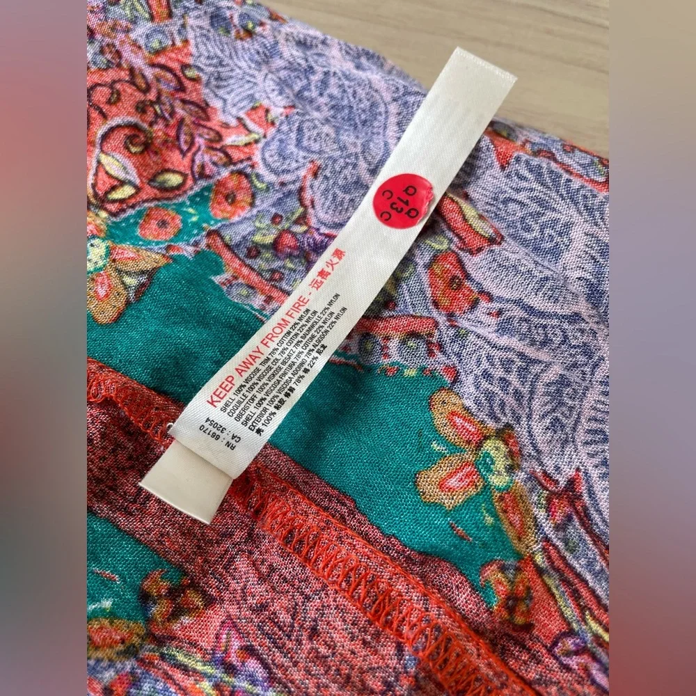 Free People Multicolored Patterned Fabric - Picture 11 of 11